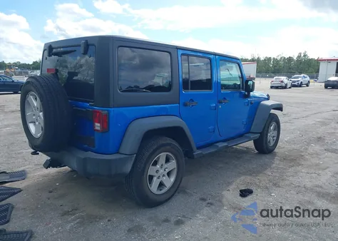 2016 Jeep Wrangler Unlimited Sport from USA, damaged, VIN 1C4BJWDG4GL114527